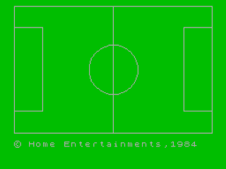 World Cup title screen for ZX Spectrum